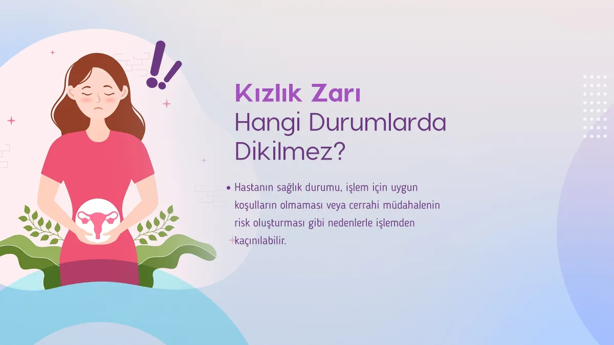 kizlik zari hangi durumlarda dikilmez